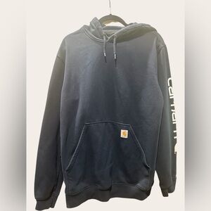 Carhartt Navy Blue Hoodie Loose Fit M